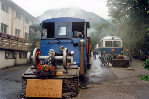 ÖBB Schafberg - Photo: ©1989 Ian Boyle - www.simplonpc.co.uk - Simplon Postcards