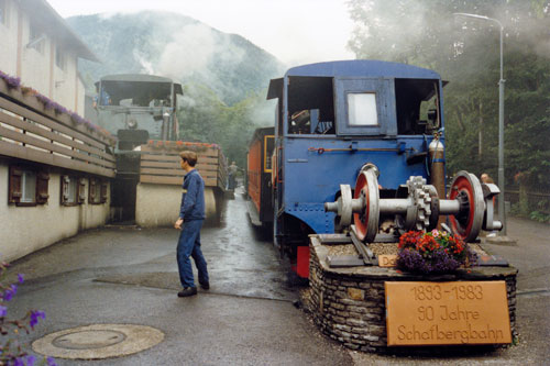 ÖBB Schafberg - Photo: ©1989 Ian Boyle - www.simplonpc.co.uk - Simplon Postcards