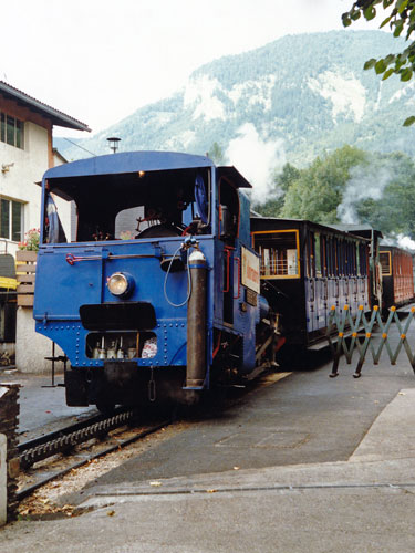 ÖBB Schafberg - Photo: ©1989 Ian Boyle - www.simplonpc.co.uk - Simplon Postcards