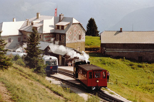 ÖBB Schafberg - Photo: ©1989 Ian Boyle - www.simplonpc.co.uk - Simplon Postcards