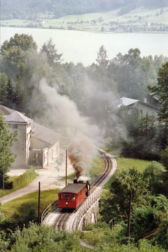 ÖBB Schafberg - Photo: ©1989 Ian Boyle - www.simplonpc.co.uk - Simplon Postcards