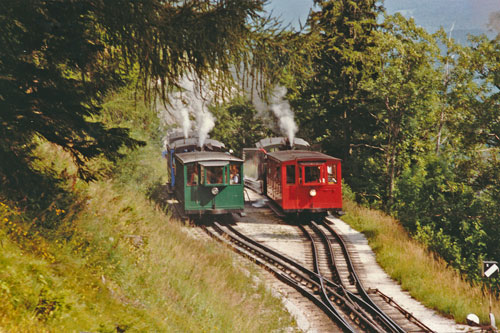 ÖBB Schafberg - Photo: ©1989 Ian Boyle - www.simplonpc.co.uk - Simplon Postcards