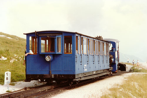 ÖBB Schafberg - Photo: ©1989 Ian Boyle - www.simplonpc.co.uk - Simplon Postcards