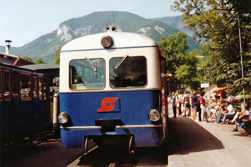 ÖBB Schafberg - Photo: ©1989 Ian Boyle - www.simplonpc.co.uk - Simplon Postcards