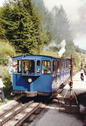 ÖBB Schafberg - Photo: ©1989 Ian Boyle - www.simplonpc.co.uk - Simplon Postcards