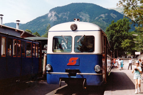 ÖBB Schafberg - Photo: ©1989 Ian Boyle - www.simplonpc.co.uk - Simplon Postcards