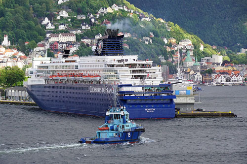 Ocean Princess Cruise - Bergen - Photo: © Ian Boyle, 30th July 2015 - www.simplonpc.co.uk