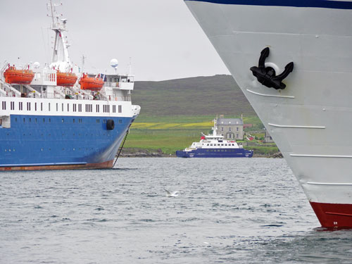 Ocean Princess Cruise - Lerwick - Photo: © Ian Boyle, 21st July 2015 - www.simplonpc.co.uk