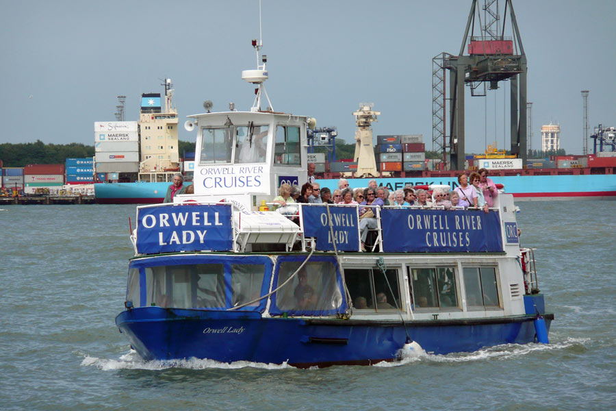 river cruises on the orwell