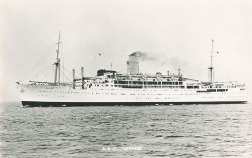 CANTON (1938) - P&O - Simplon Postcards - www.simplonpc.co.uk