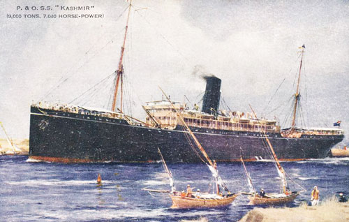 P&O KASHMIR - Simplon Postcards - simplonpc.co.uk