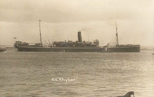 P&O KHYBER - Simplon Postcards - simplonpc.co.uk