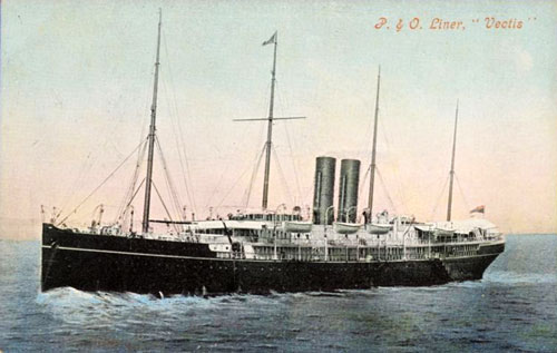 VECTIS - P&O 1881 - Simplon Postcards - simplonpc.co.uk