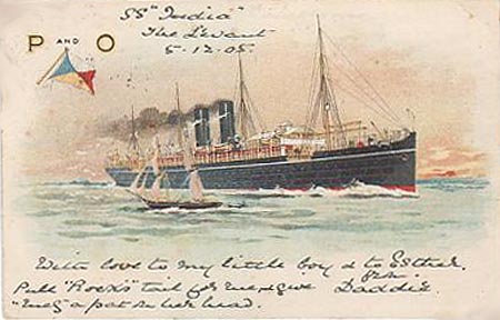 P&O INDIA (2) 1896-1915