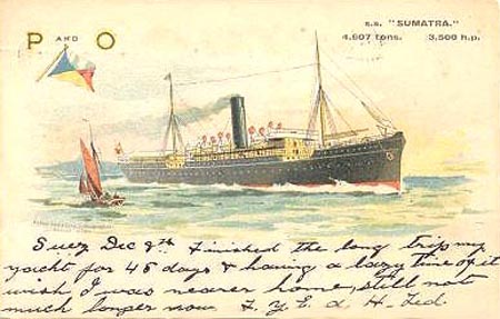 P&O SUMATRA (1895-1923)