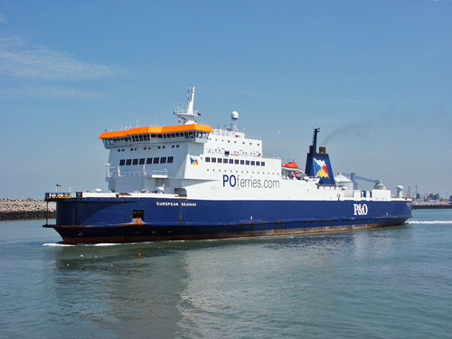 EUROPEAN SEAWAY - P&O Ferries - Photo: 2003 Ian Boyle - www.simplonpc.co.uk