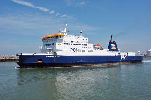 EUROPEAN SEAWAY - P&O Ferries - Photo: 2003 Ian Boyle - www.simplonpc.co.uk