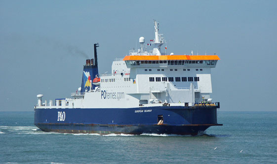 EUROPEAN SEAWAY - P&O Ferries - Photo: 2003 Ian Boyle - www.simplonpc.co.uk