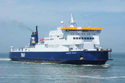 EUROPEAN SEAWAY - P&O Ferries - Photo: 2003 Ian Boyle - www.simplonpc.co.uk