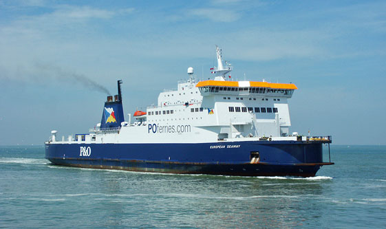 EUROPEAN SEAWAY - P&O Ferries - Photo: 2003 Ian Boyle - www.simplonpc.co.uk