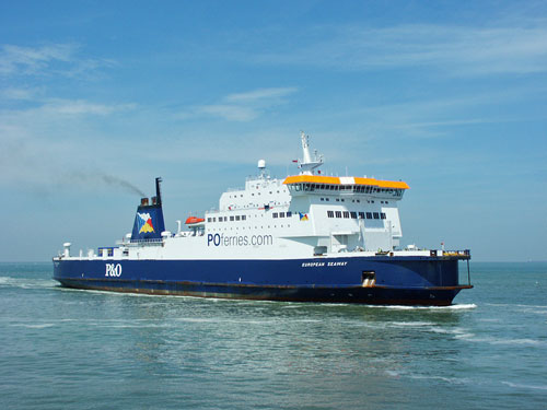 EUROPEAN SEAWAY - P&O Ferries - Photo: 2003 Ian Boyle - www.simplonpc.co.uk