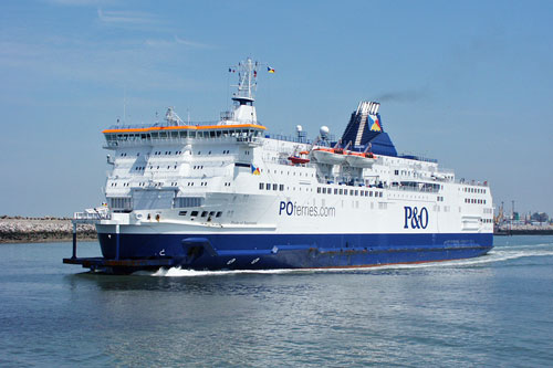 P&O FERRIES DOVER - www.simplonpc.co.uk - Simplon Postcards