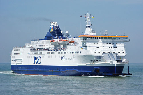 P&O FERRIES DOVER - www.simplonpc.co.uk - Simplon Postcards