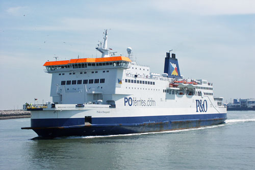 PRIDE OF CALAIS - P&O Ferries - Photo: 2003 Ian Boyle - www.simplonpc.co.uk