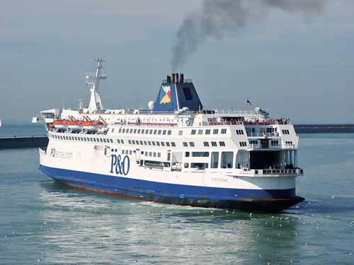 PRIDE OF CALAIS - P&O Ferries - Photo: 2003 Ian Boyle - www.simplonpc.co.uk