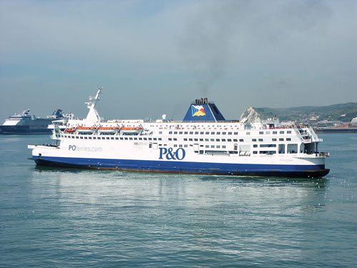 PRIDE OF CALAIS - P&O Ferries - Photo: 2003 Ian Boyle - www.simplonpc.co.uk