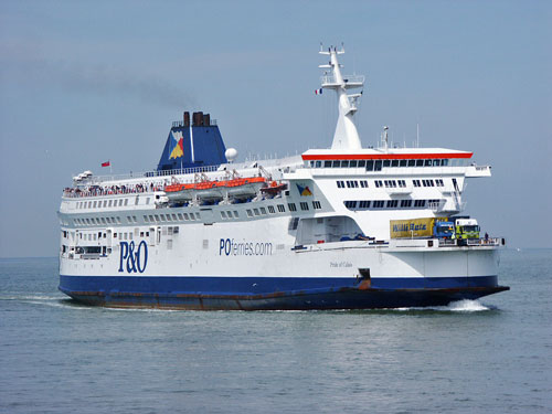 PRIDE OF CALAIS - P&O Ferries - Photo: 2003 Ian Boyle - www.simplonpc.co.uk