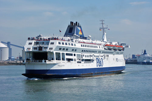 PRIDE OF CALAIS - P&O Ferries - Photo: 2003 Ian Boyle - www.simplonpc.co.uk