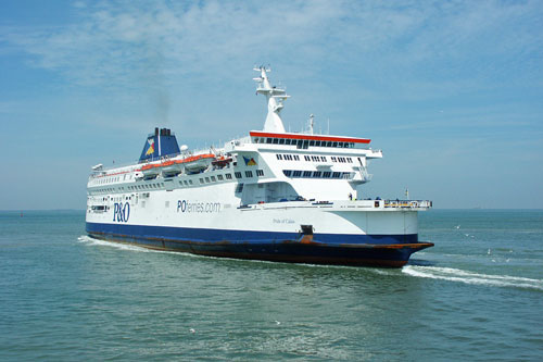 PRIDE OF CALAIS - P&O Ferries - Photo: 2003 Ian Boyle - www.simplonpc.co.uk