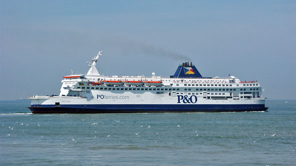 PRIDE OF CALAIS - P&O Ferries - Photo: 2003 Ian Boyle - www.simplonpc.co.uk