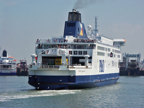 PRIDE OF CANTERBURY - P&O Ferries - Photo: 2003 Ian Boyle - www.simplonpc.co.uk