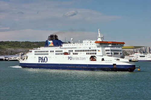 PRIDE OF CANTERBURY - P&O Ferries - Photo: 2005 Ian Boyle - www.simplonpc.co.uk