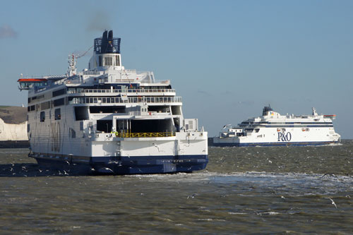 SPIRIT OF FRANCE - P&O FERRIES DOVER - www.simplonpc.co.uk - Simplon Postcards