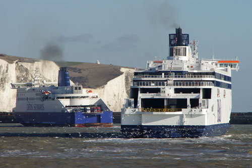 SPIRIT OF FRANCE - P&O FERRIES DOVER - www.simplonpc.co.uk - Simplon Postcards