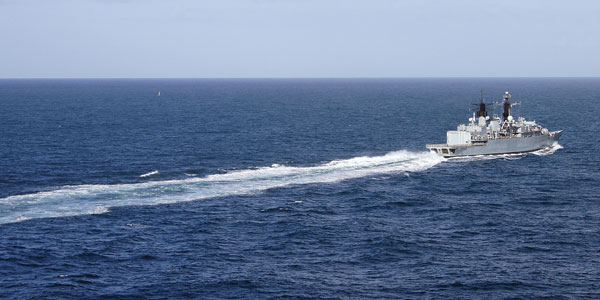 HMS CUMBERLAND - Photo: © Ian Boyle, 17th July 2010 - www.simplonpc.co.uk