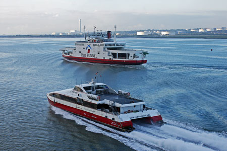 RED FALCON & RED JET 4 - Photo: © Ian Boyle, 23rd July 2010 - www.simplonpc.co.uk