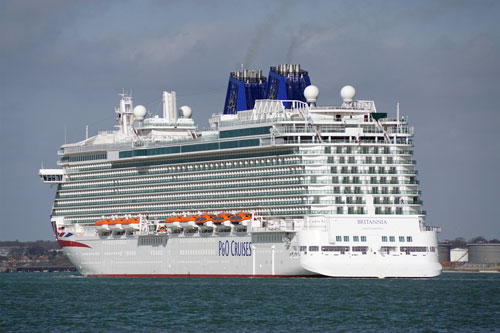 Pont Aven at Portsmouth - Photo: © Ian Boyle, 6th March 2015 - www.simplonpc.co.uk