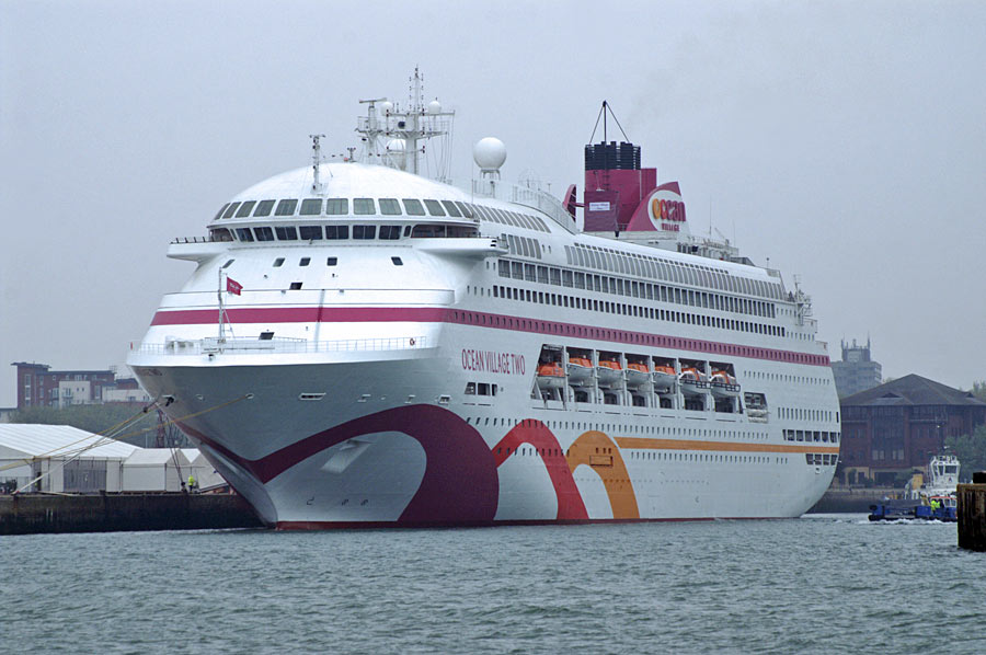 what happened to ocean village cruise ship