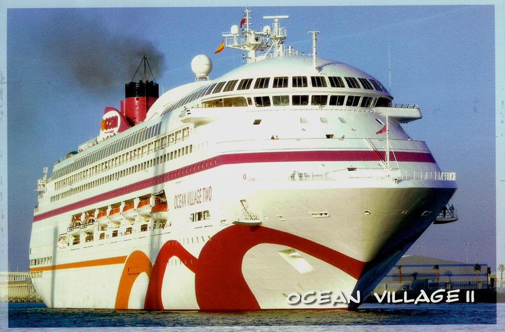 what happened to ocean village cruise ship