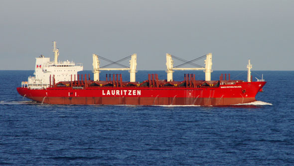 BIANCO VICTORIA BULKER (Lauritzen) - Photo: © Ian Boyle, 8th December 2012 - www.simplonpc.co.uk