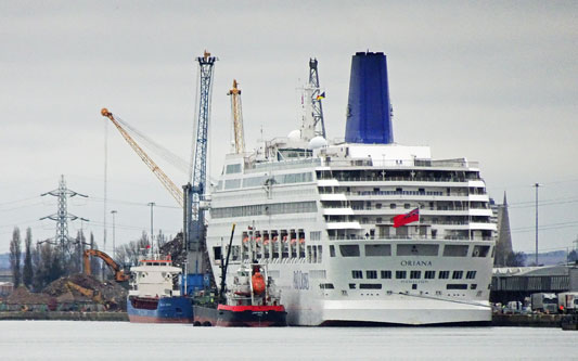 Oriana Cruise 2016 - Southampton - Photo: © Ian Boyle, 20th March 2016 - www.simplonpc.co.uk