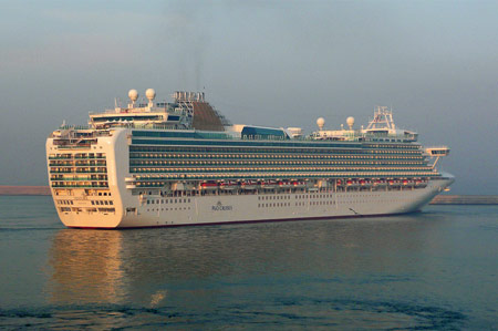 Ventura leaving Livorno - Photo: © Ian Boyle, 23rd August 2009