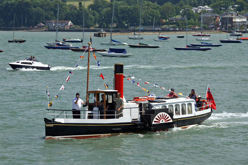 MONARCH at Cowes - Photo:  Ian Boyle, 27th June 2009 - www.simplonpc.co.uk