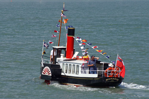 MONARCH at Cowes - Photo:  Ian Boyle, 27th June 2009 - www.simplonpc.co.uk