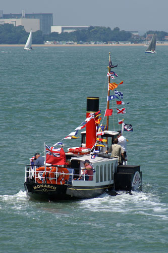 MONARCH at Cowes - Photo:  Ian Boyle, 27th June 2009 - www.simplonpc.co.uk