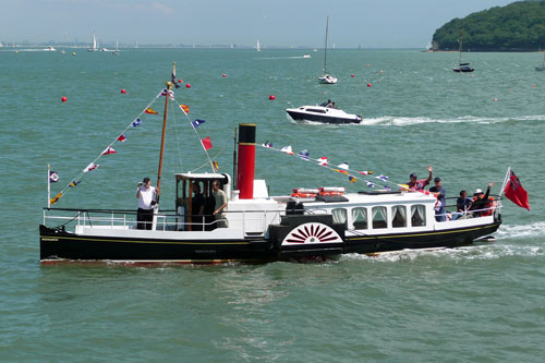 MONARCH at Cowes - Photo:  Ian Boyle, 27th June 2009 - www.simplonpc.co.uk